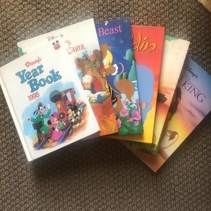 Lot of 6 books from Disney's classic series
